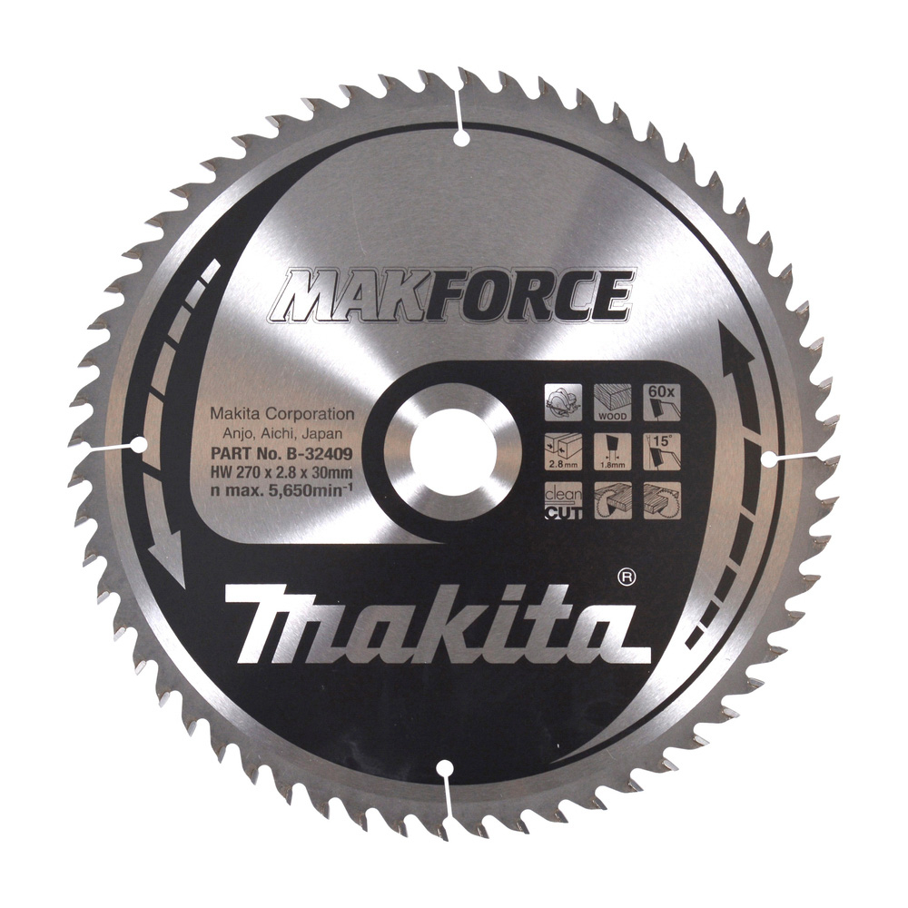 LAM TCT PO MAK 270/30/60 BOIS - MAKITA - B-32409