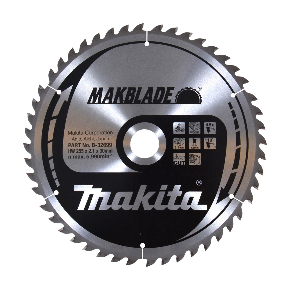 LAM TCT ST MAK 255/30/48 BOIS - MAKITA - B-32699