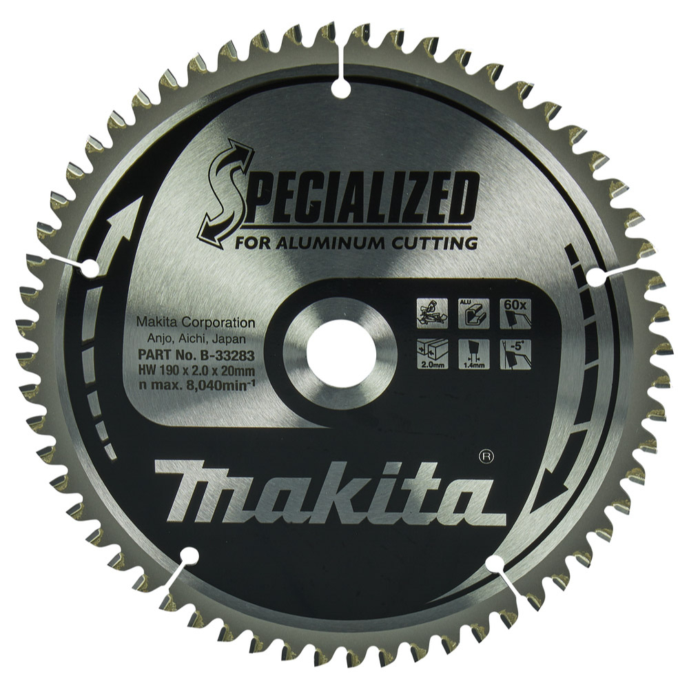 LAM TCT ST 190/20/60 SPE ALU - MAKITA - B-33283