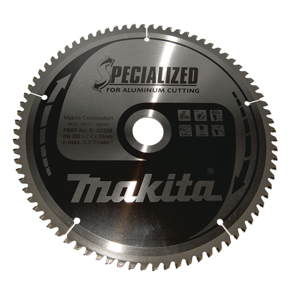 LAM TCT ST 260/30/80 SPE ALU - MAKITA - B-33320