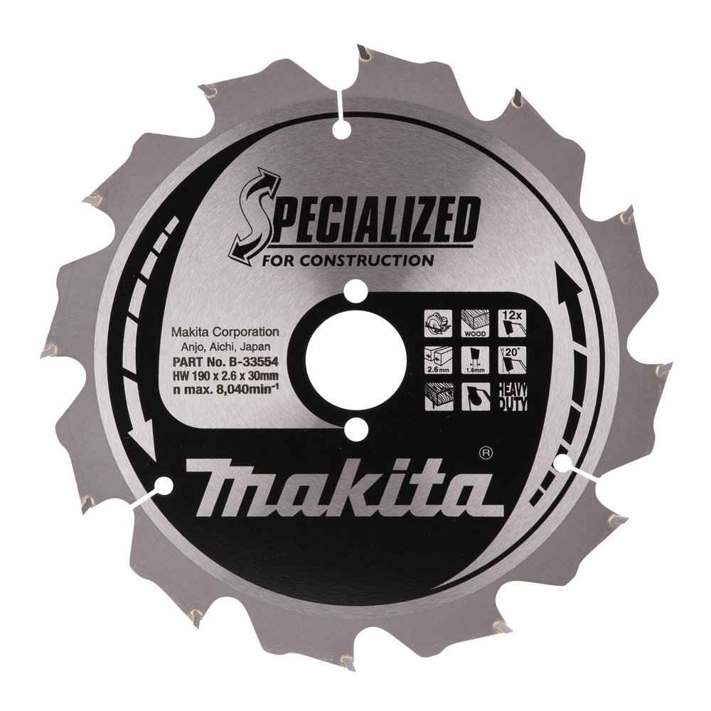 LAM TCT PO 190/30/12 SPE CSTR - MAKITA - B-33554