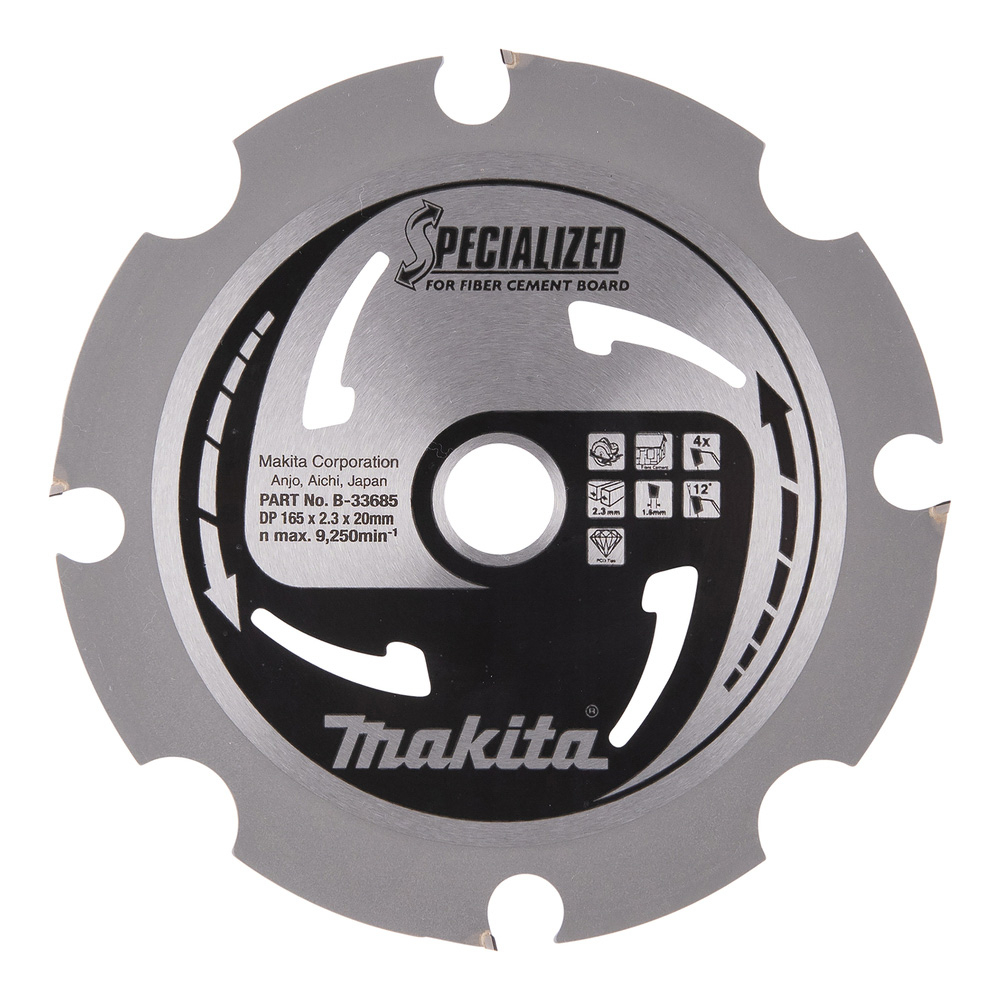 LAM TCT PO 165/20/4 SPE FIBRO - MAKITA - B-33685