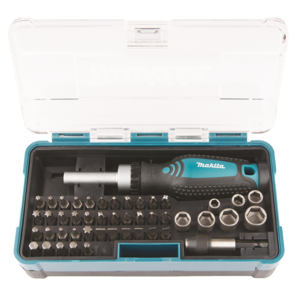 COFFRET 47PCS EMBOUTS + TOURNEVIS MAKITA - B36170