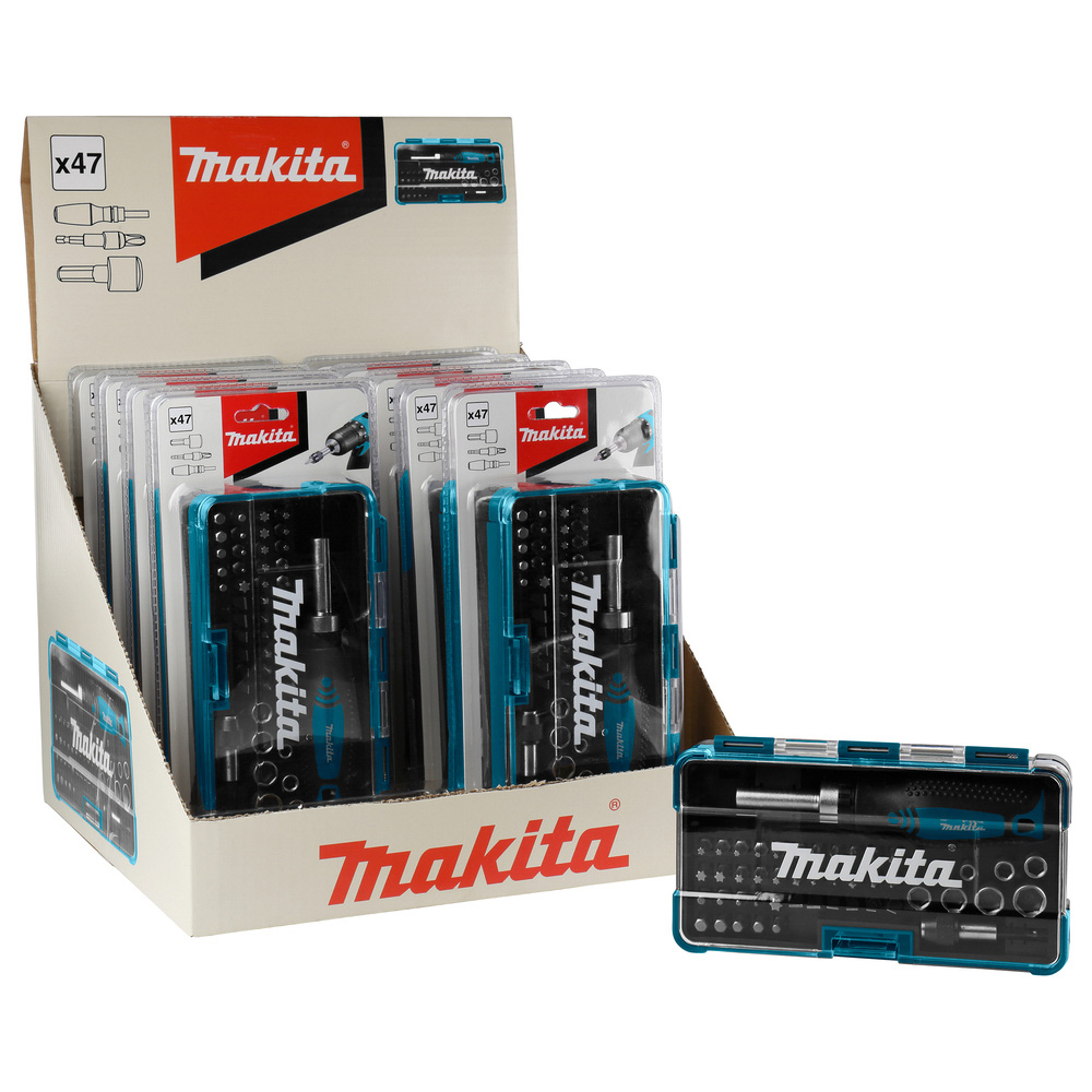 COFFRET 47PCS EMBOUTS SETx10 - MAKITA - B-36170-10