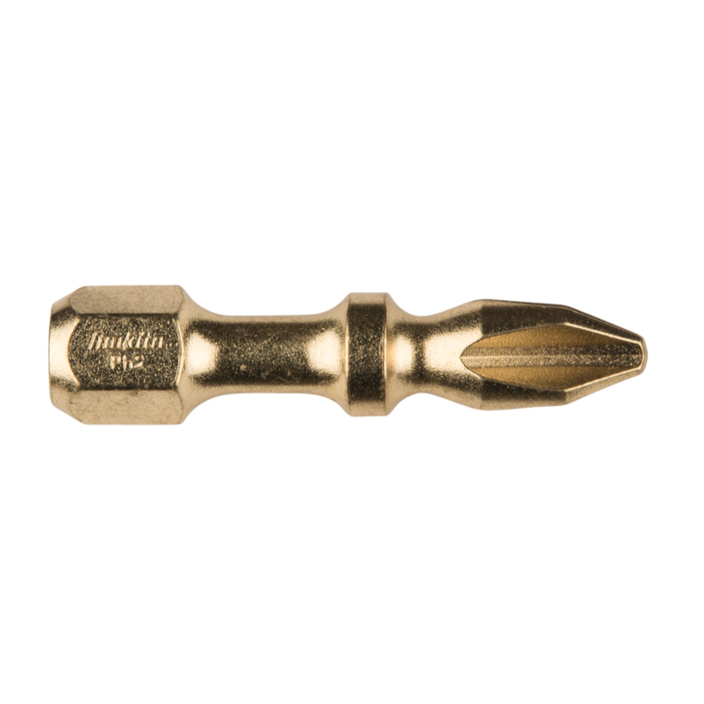 Embouts courts 25 mm Impact Gold ''ShorTon'' PHILLIPS Ph Hexa 1/4'' - MAKITA - B-42195