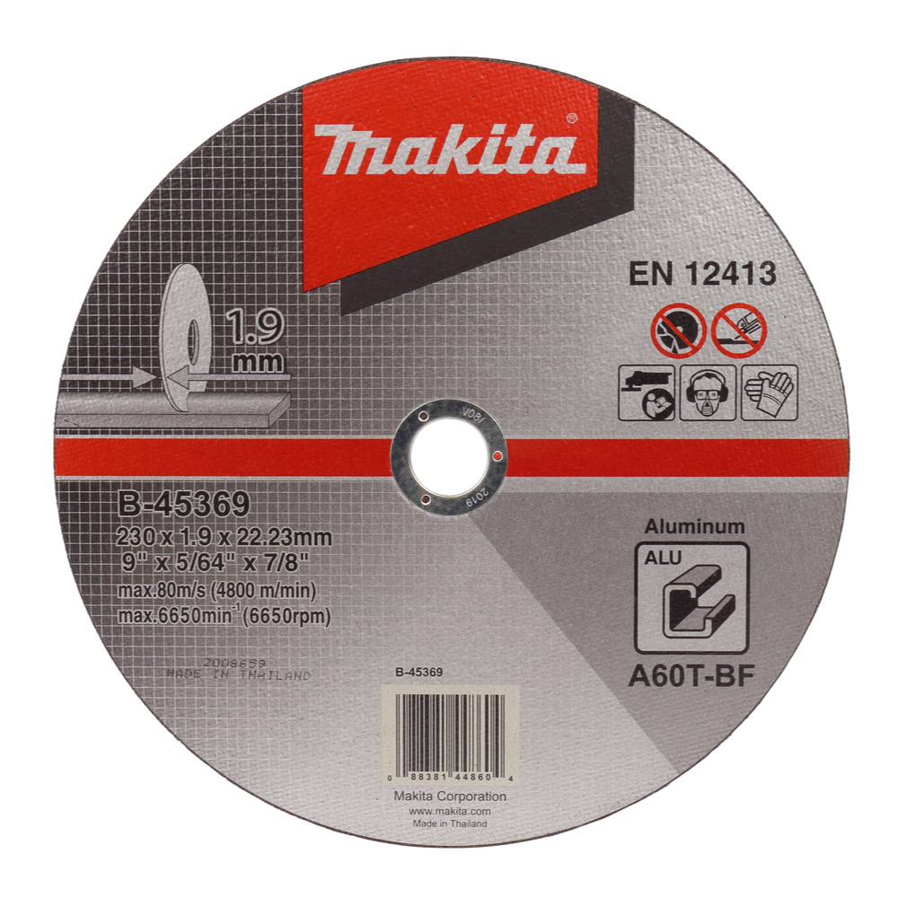 MEULE ALU 230x1,9x22,23MM - MAKITA - B-45369