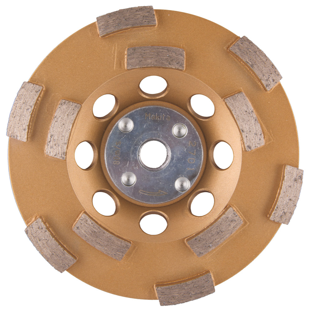 PLATEAU DIAMANT FAIBLES VIB. TOUS TRAVAUX 125 MM - MAKITA - B-48549