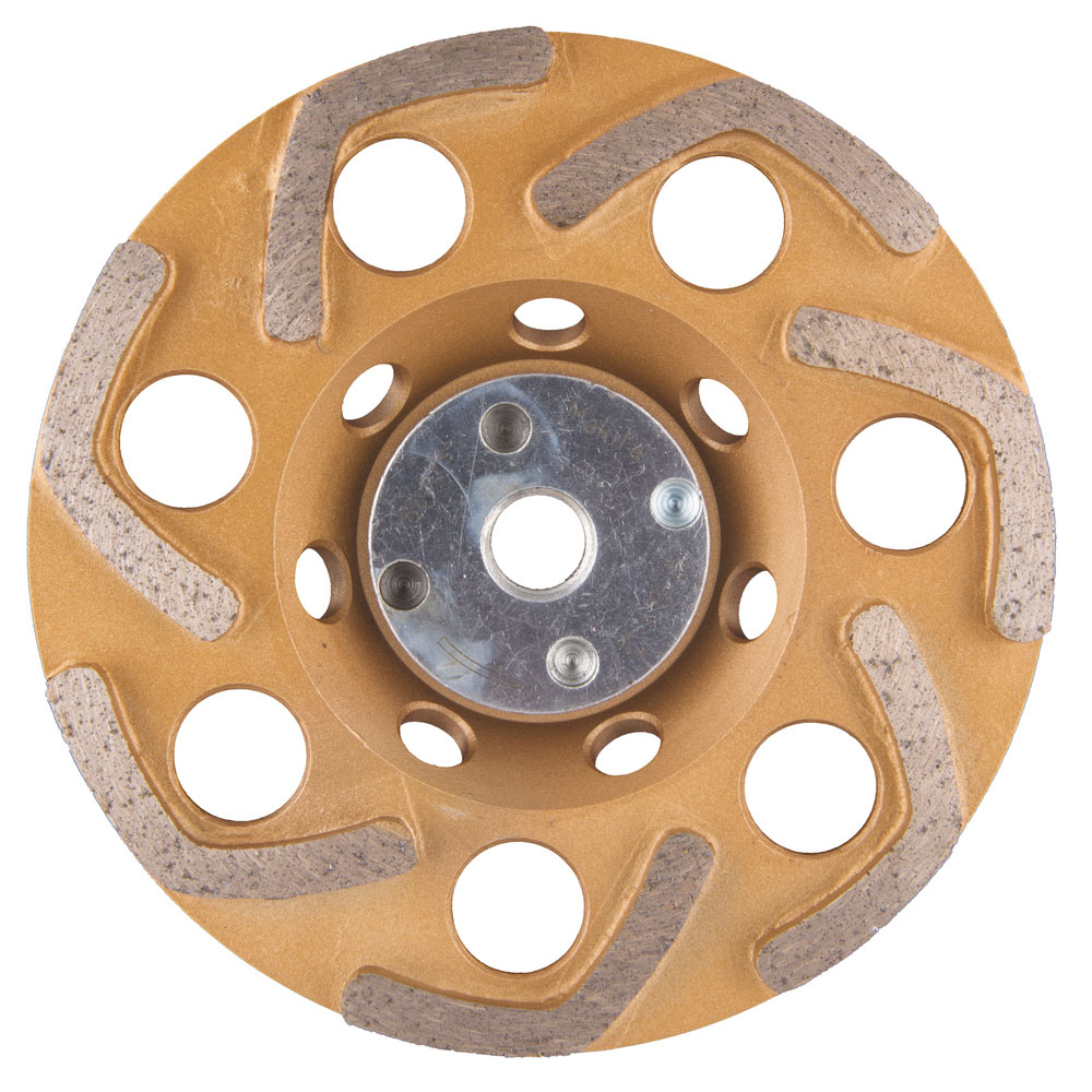 PLATEAU DIAMANT FAIBLES VIB. MAT. CALCAIRES 125 MM - MAKITA - B-48555