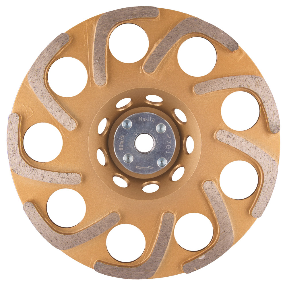 PLATEAU DIAMANT FAIBLES VIB. MAT. CALCAIRES 180 MM MAKITA - B48614