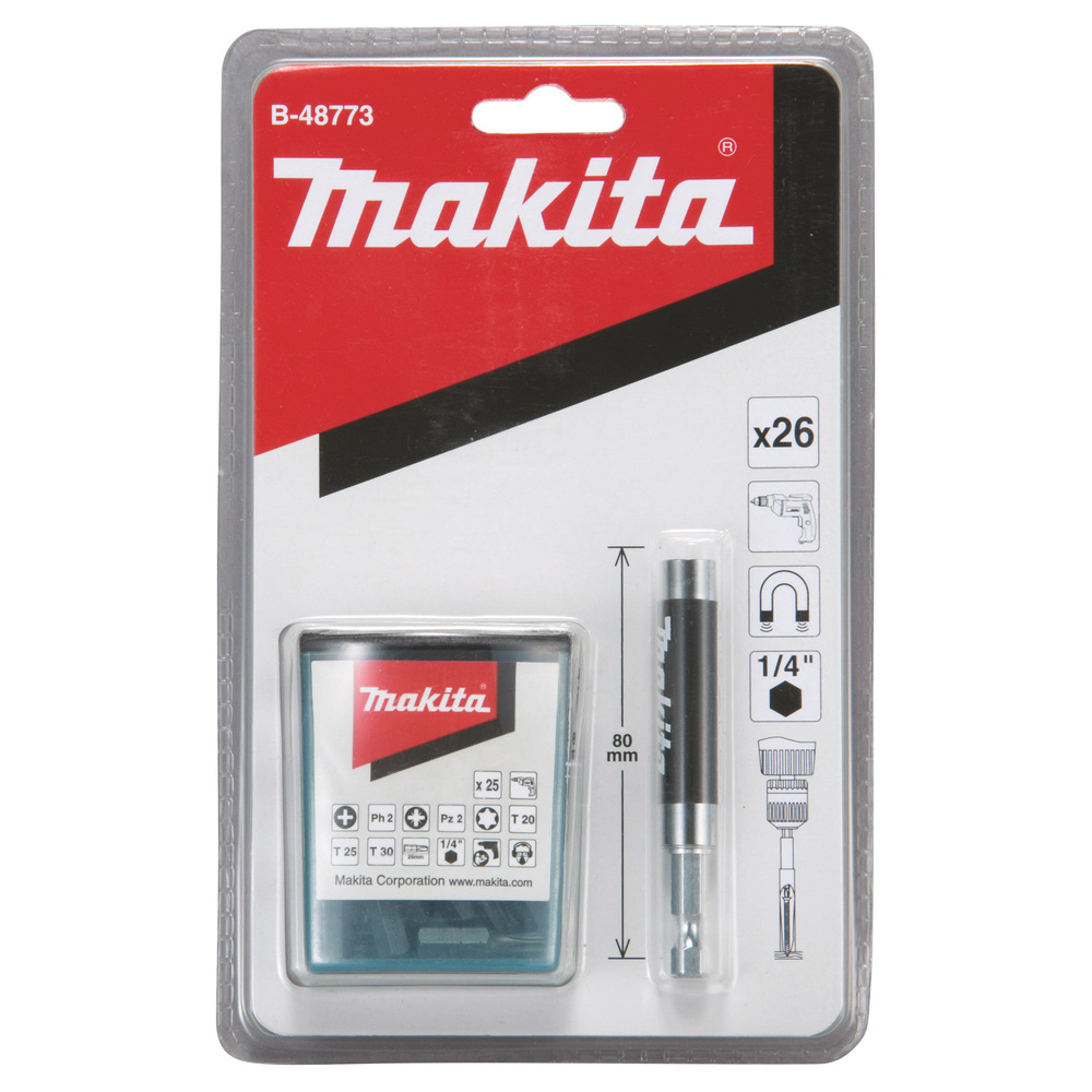 GUIDE VISSAGE 80 SET 25PCS MAKITA - B48773