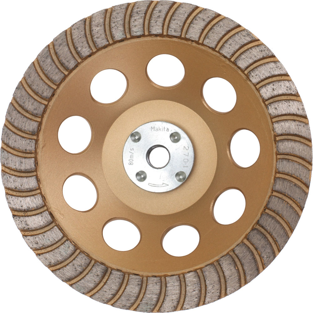 PLATEAU DIAMANT FAIBLES VIB. FINITIONS 125 MM - MAKITA - B-49993