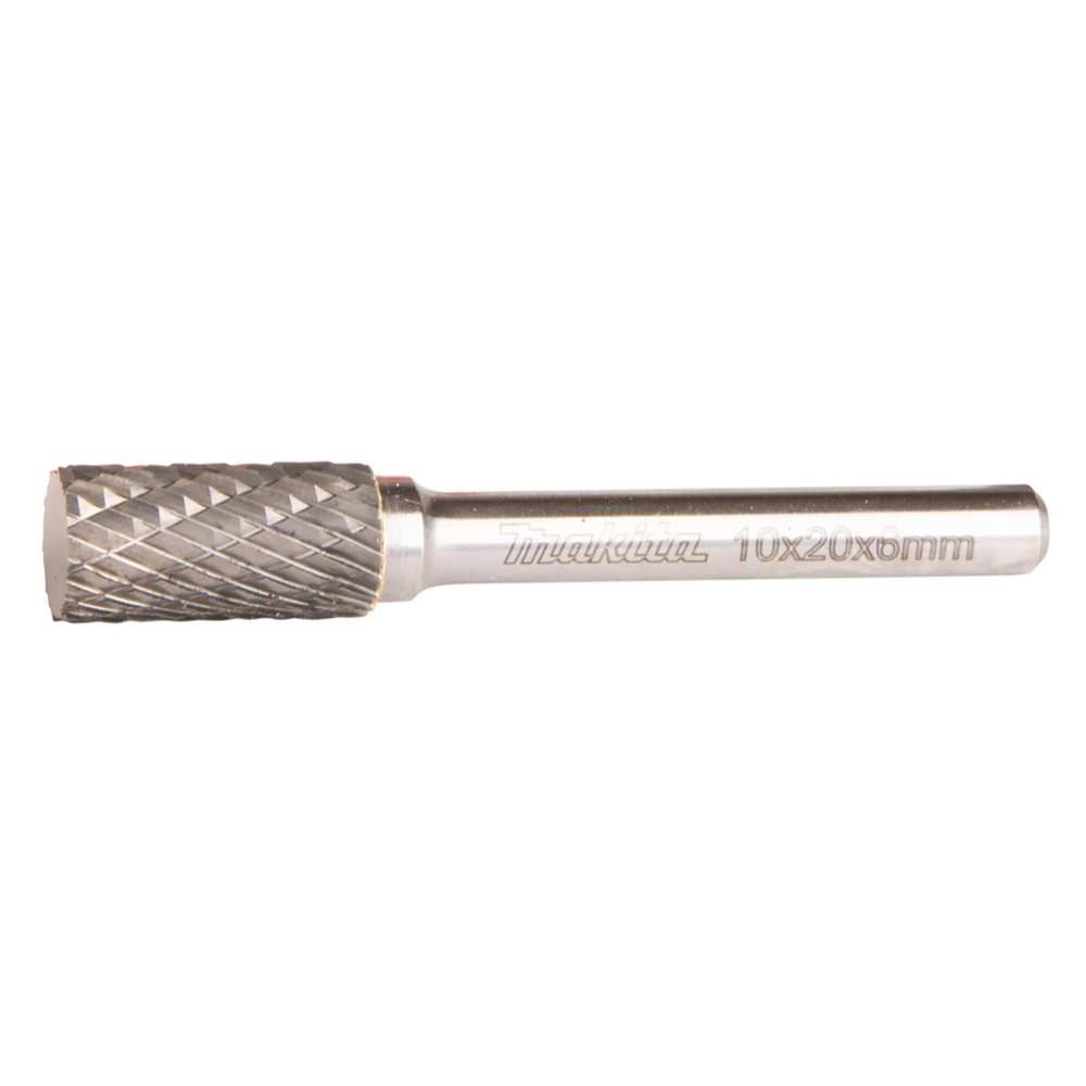 FRAISE LIME 10X20MM Q6 METAL/INOX CYL. EN BOUT - MAKITA - B-52722