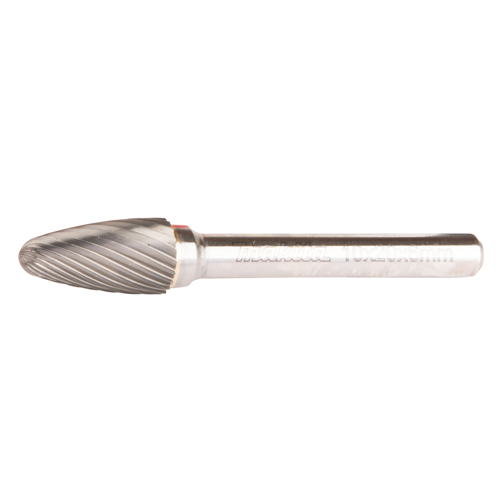 FRAISE LIME 10X20MM Q6 METAL OGIVE ARRONDI - MAKITA - B-52772