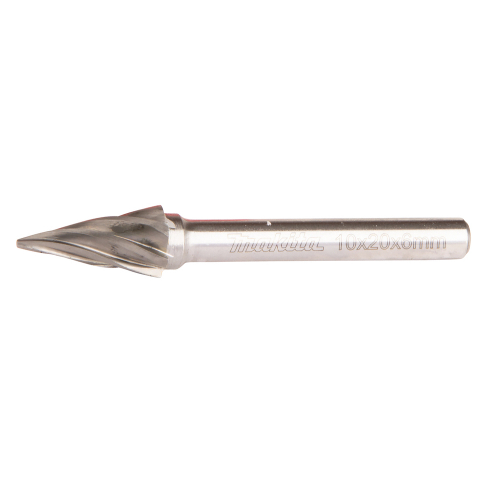 FRAISE LIME 10X20MM Q6 NON FERREUX CONIQUE - MAKITA - B-52853