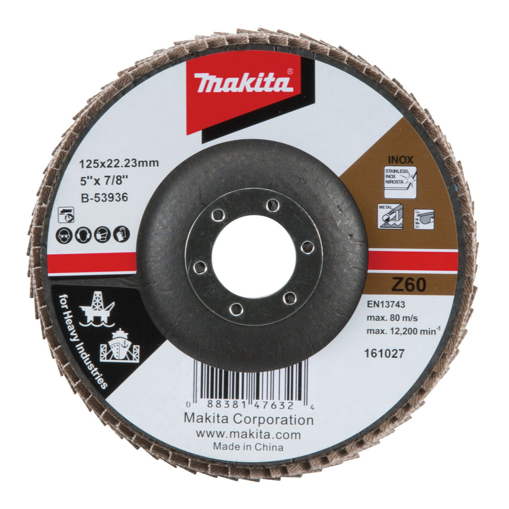 PLATEAU LAMEL x125 Z60 - MAKITA - B-53936