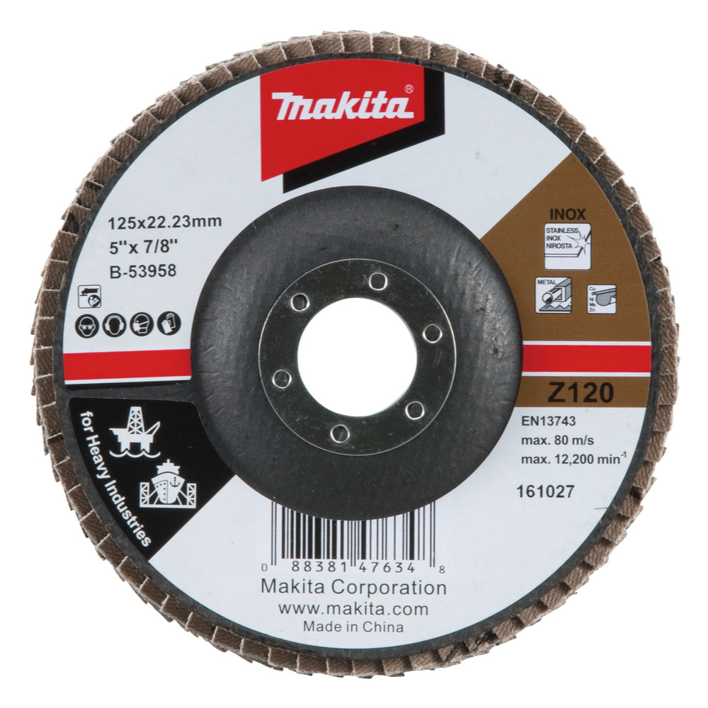 PLATEAU LAMEL x125 Z120 MAKITA - B53958