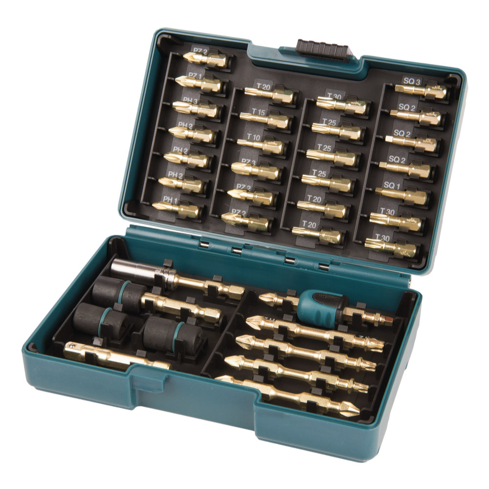 COFFRET 38 PCS VISSAGE IMPACT GOLD MAKITA - B54536