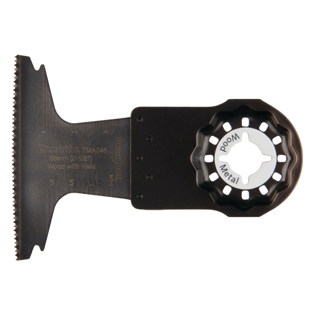 LAME PLONGEANTE BIM STARLOCK 65x40MM BOIS/METAL MAKITA - B64820