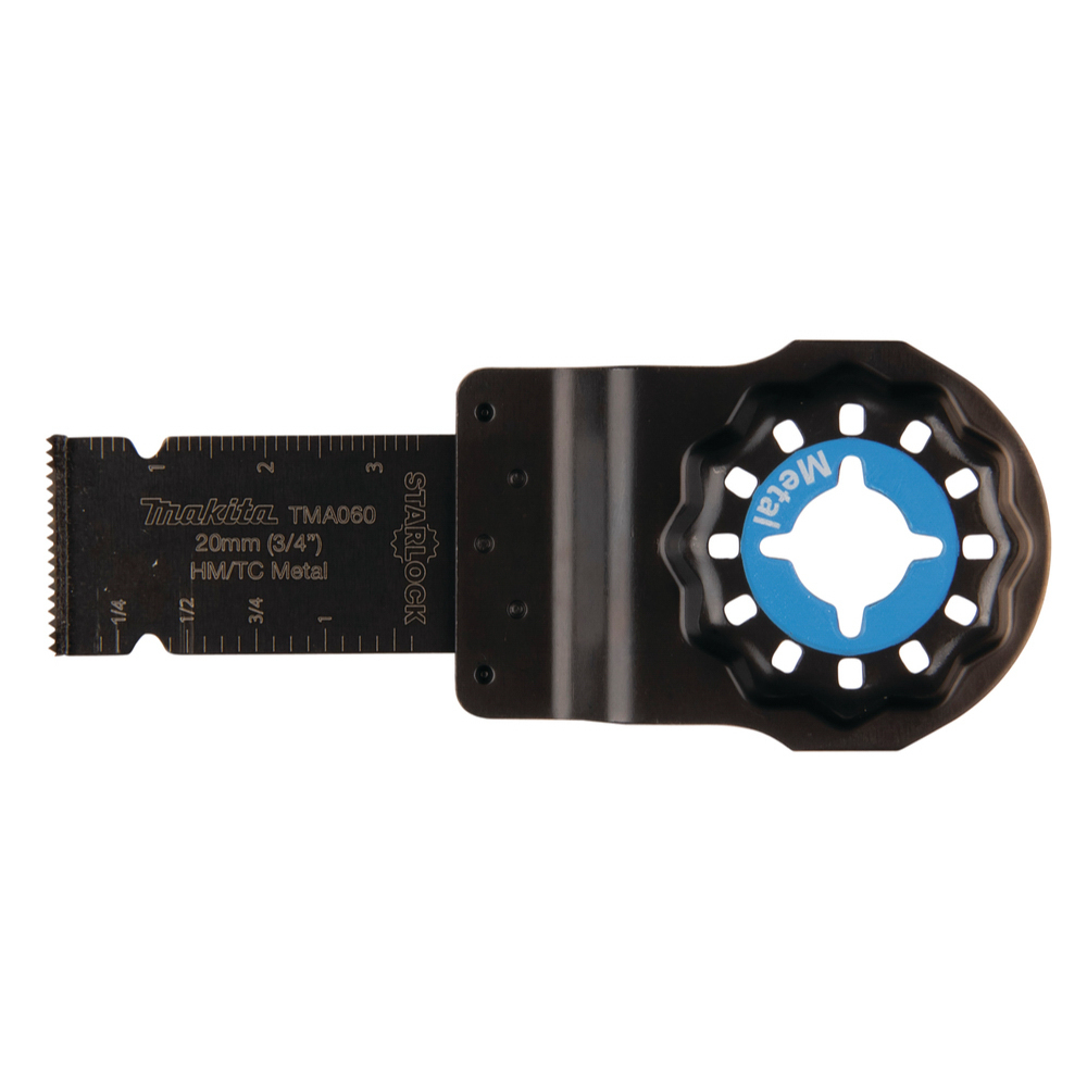 5 LAMES PLONGEANTES BIM METAL 20x40MM TMA060 MAKITA - B649455