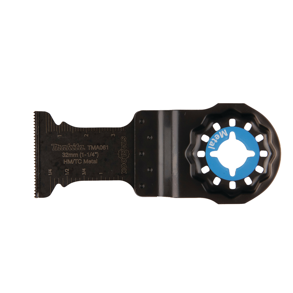 5 LAMES PLONGEANTES A CONC CARBURE 32x40MM TMA061 MAKITA - B649515