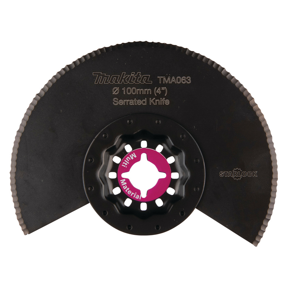 LAME SEGMENT BIM STARLOCK 100MM MOQUETTE - MAKITA - B-64967