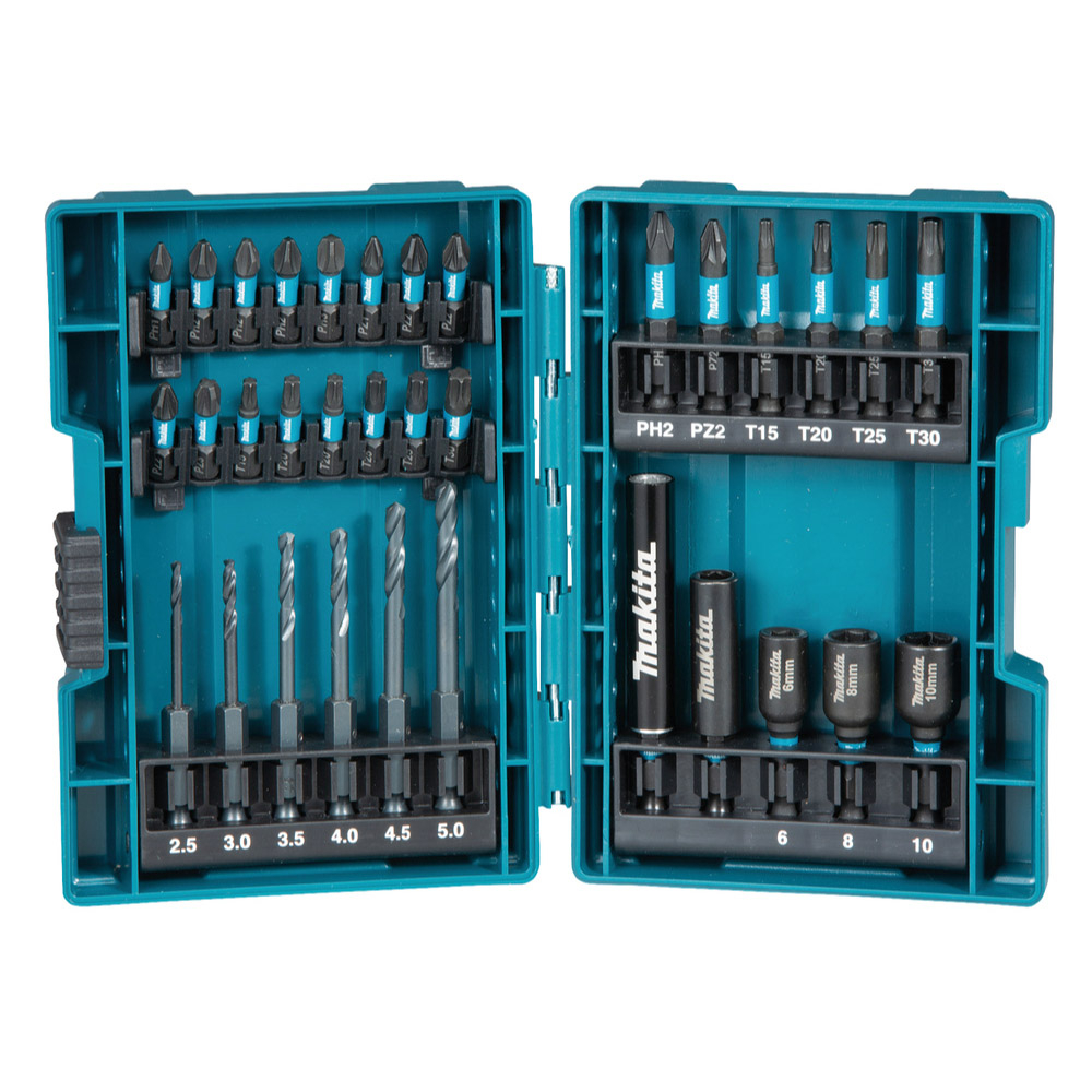COFFRET IMPACT BLACK 33PCS - MAKITA - B-66896