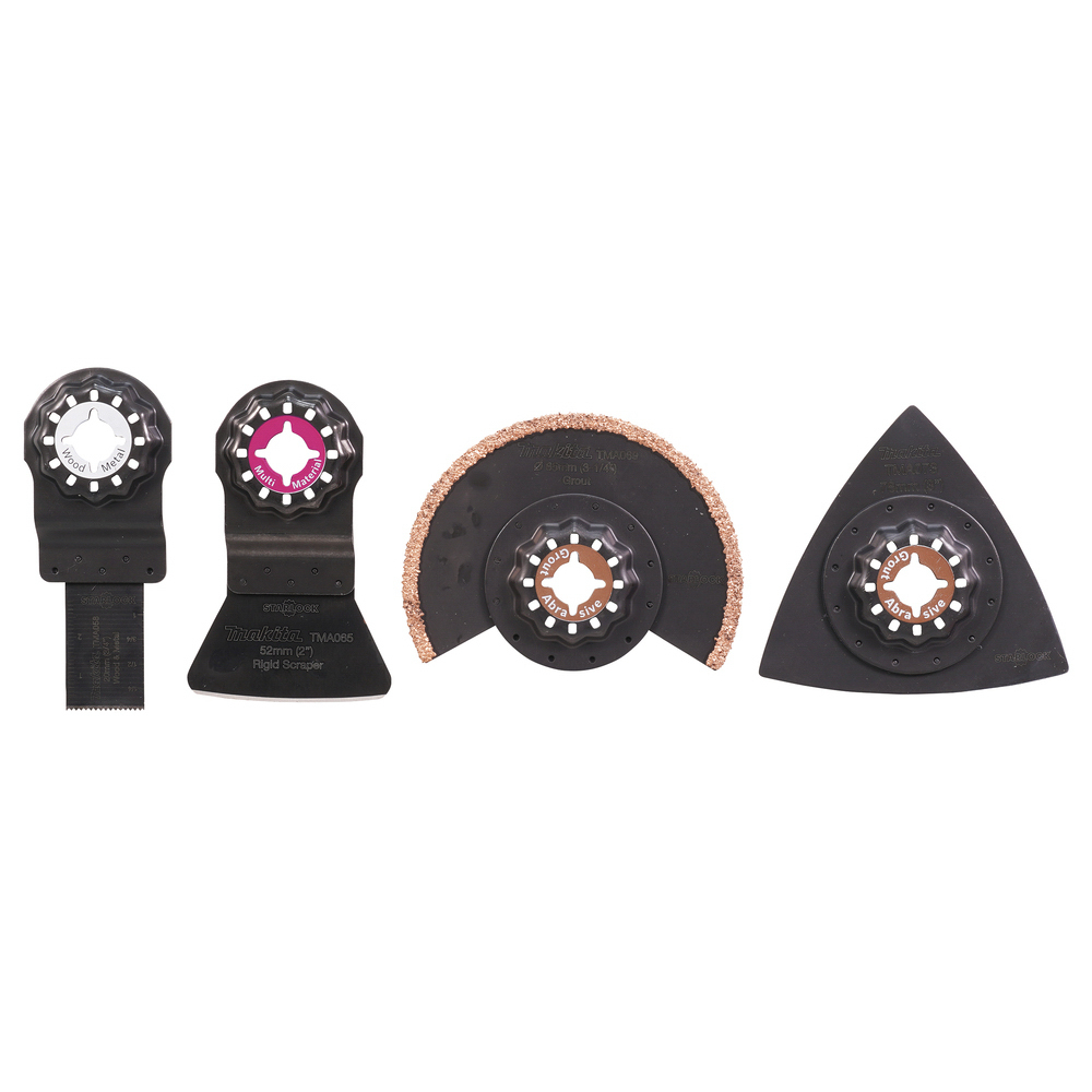 Ensemble 4 accessoires MAKITA pour carrelage STARLOCK - B67496