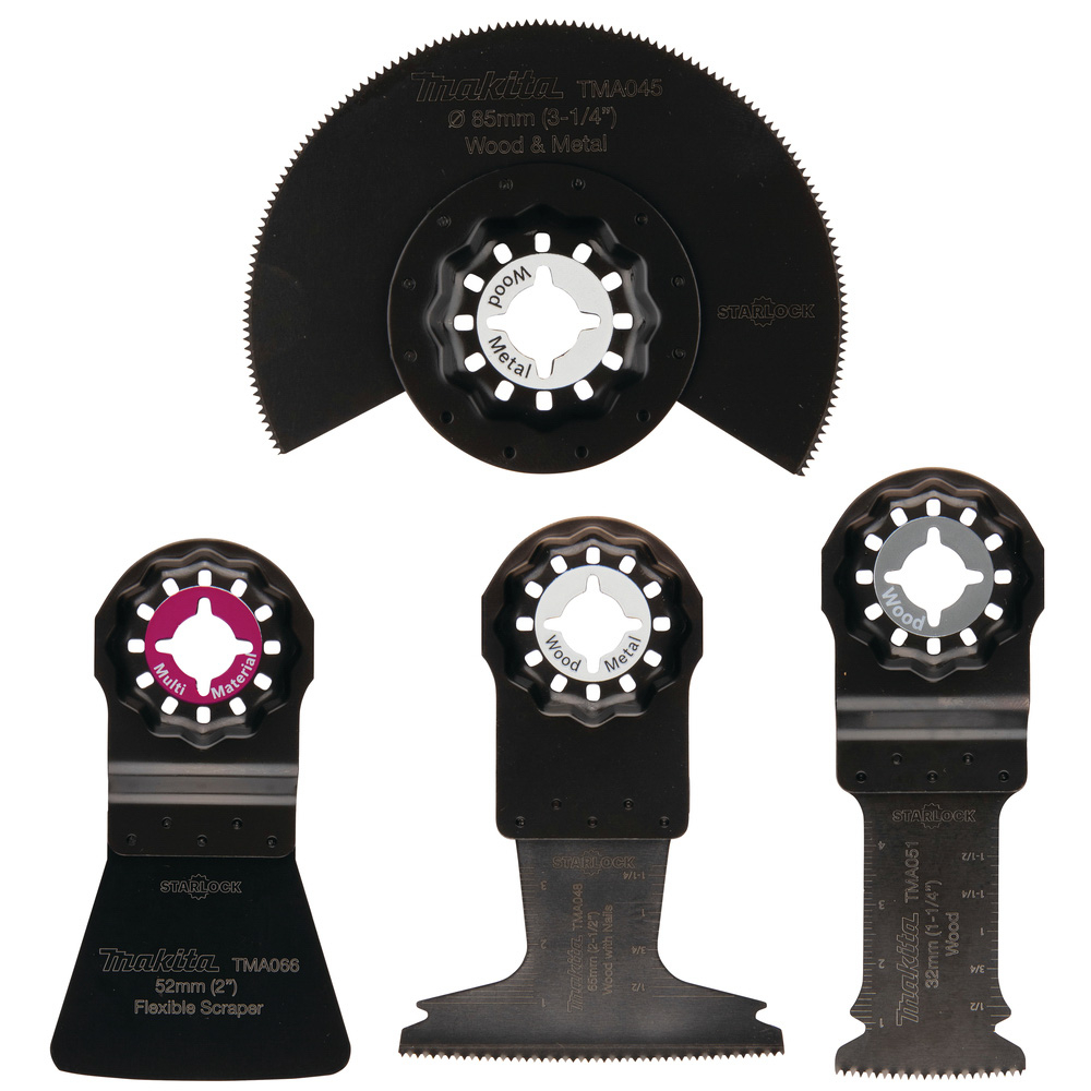 KIT PARQUET STARLOCK 4PCS (TMA045/048/051/066) MAKITA - B67505