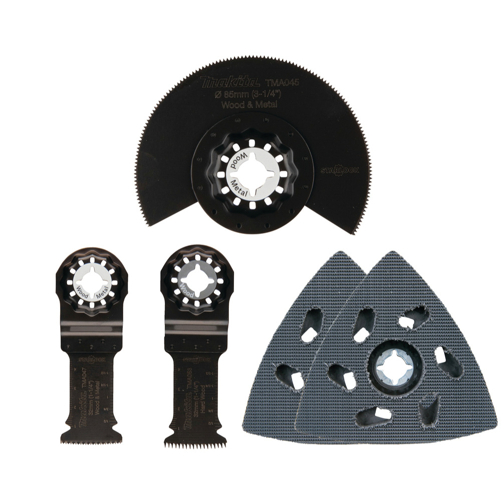 ENSEMBLE 5 ACCESSOIRES POUR DÉCOUPEUR PONCEUR : BOIS - MAKITA - B-67511