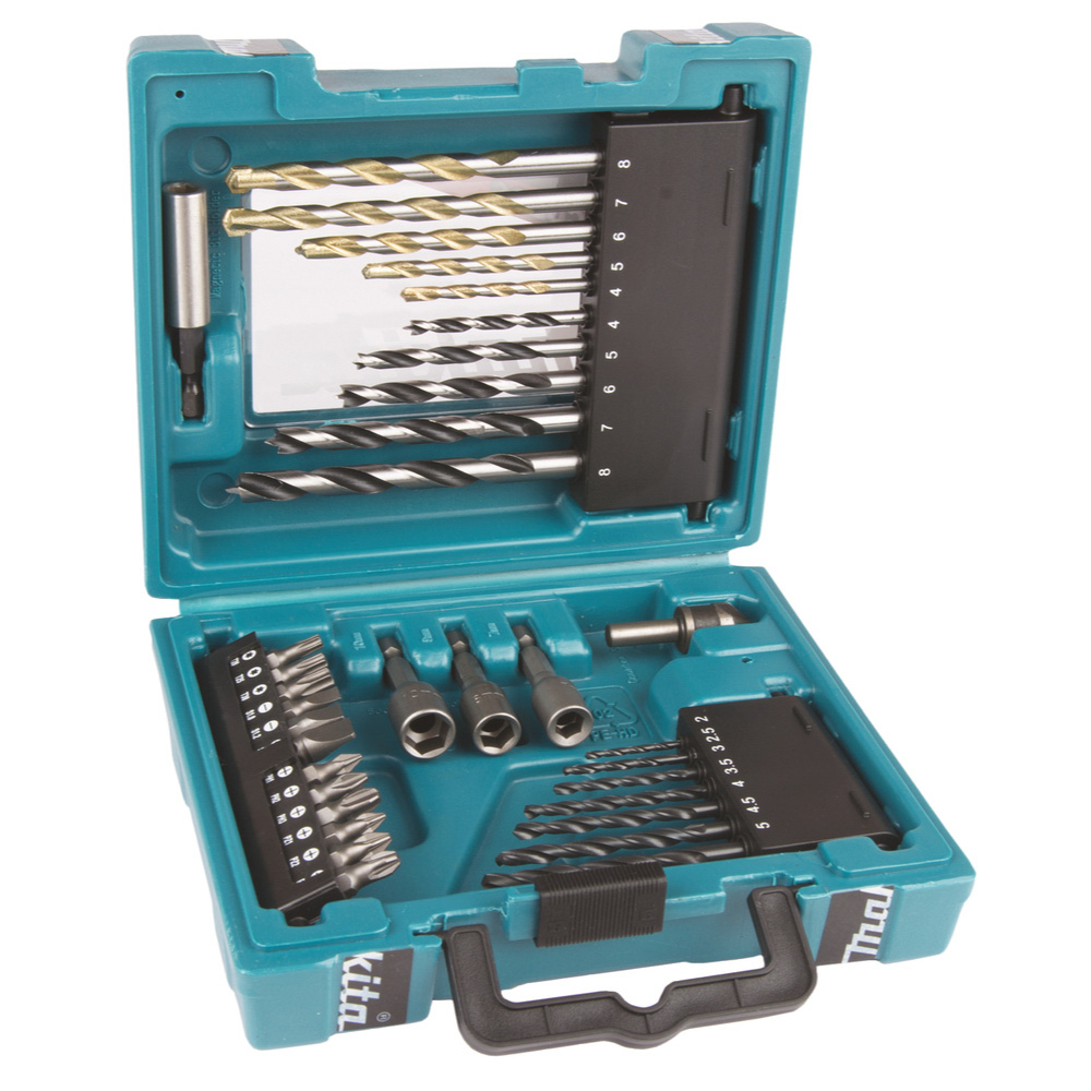 COFFRET MAKITA ENSEMBLE ACCESSOIRES 34 PIÈCES MACCESS -D-36980