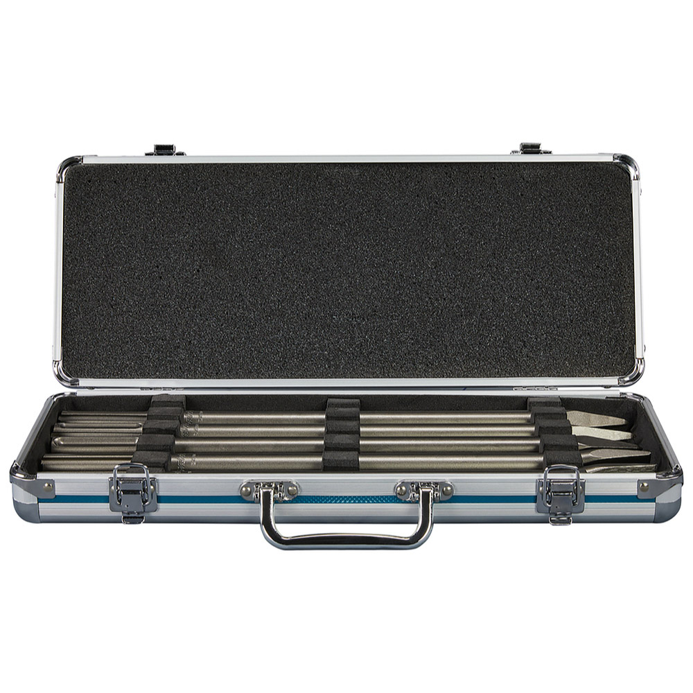 COFFRET MAKITA 5 OUTILS BURINAGE Ø 25 MM SDS-MAX D42472