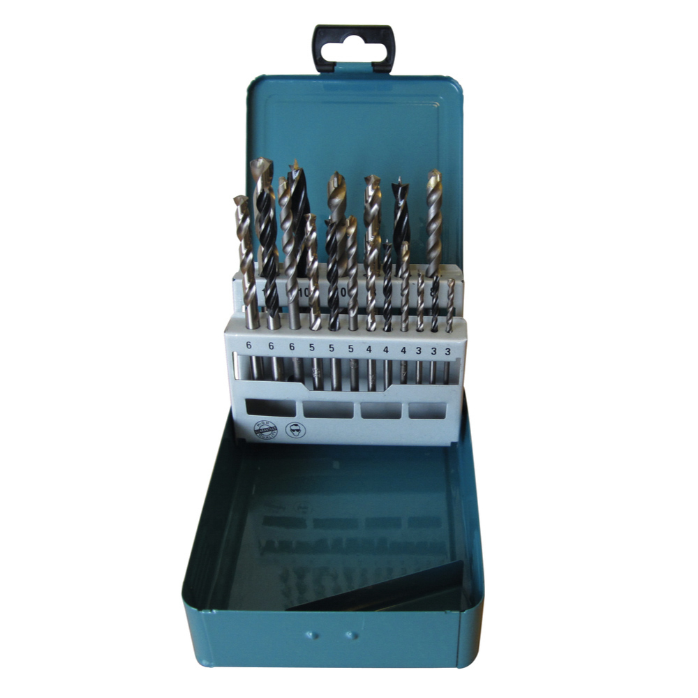 COFFRET FORETS METAL 18PCS - MAKITA - D-46202