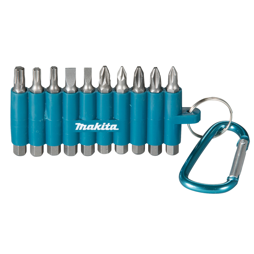 KIT VISSAGE 10PCS MOUSQUETON MAKITA - D65028