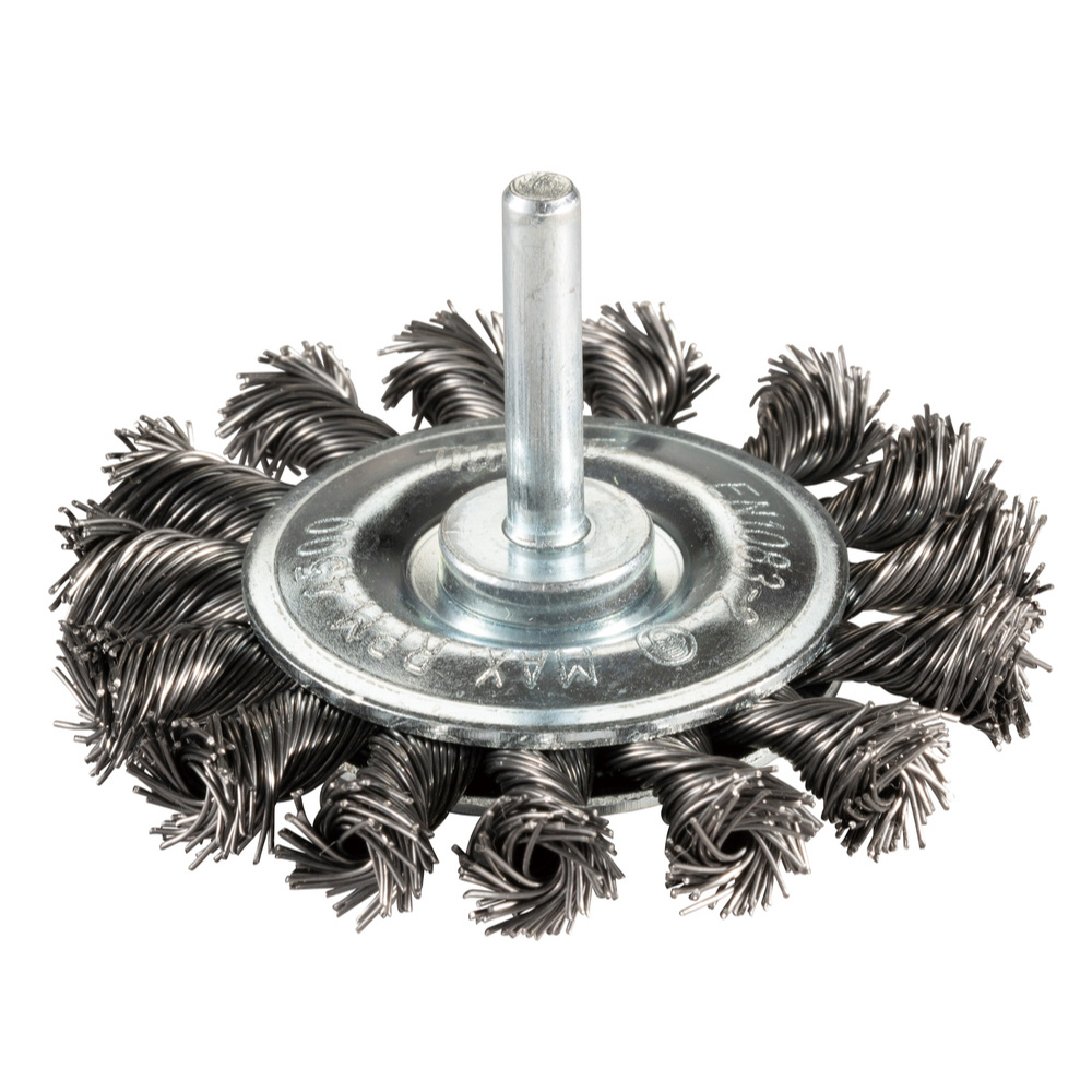 BROSSE CIRCULAIRE FILS TORSADES 75MM - MAKITA - D-73813