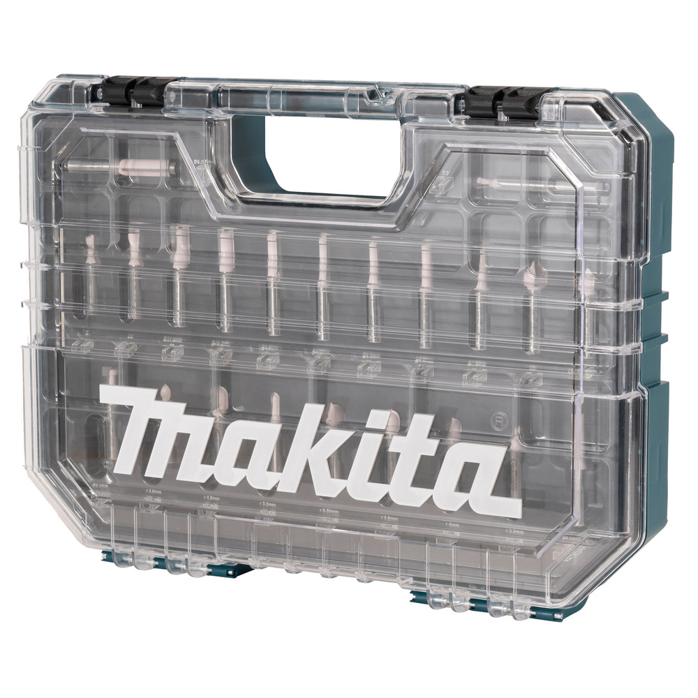 COFFRET DE 22 FRAISES À RAINURER - MAKITA - D-74784