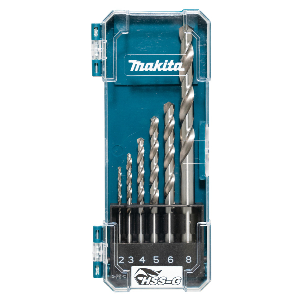 COFFRET FORETS METAL HSS-G (6 PCS) MAKITA - D75742