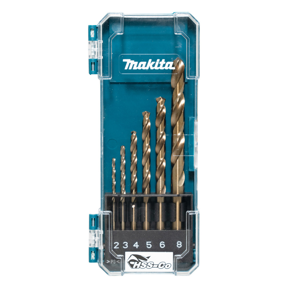 COFFRET 6 FORETS METAL HSS-CO - MAKITA - D-75758