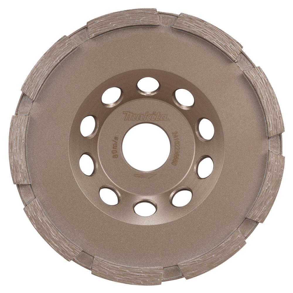 Plateau de ponçage diamant D125mm - travaux rapide - économique - MAKITA - D-80569