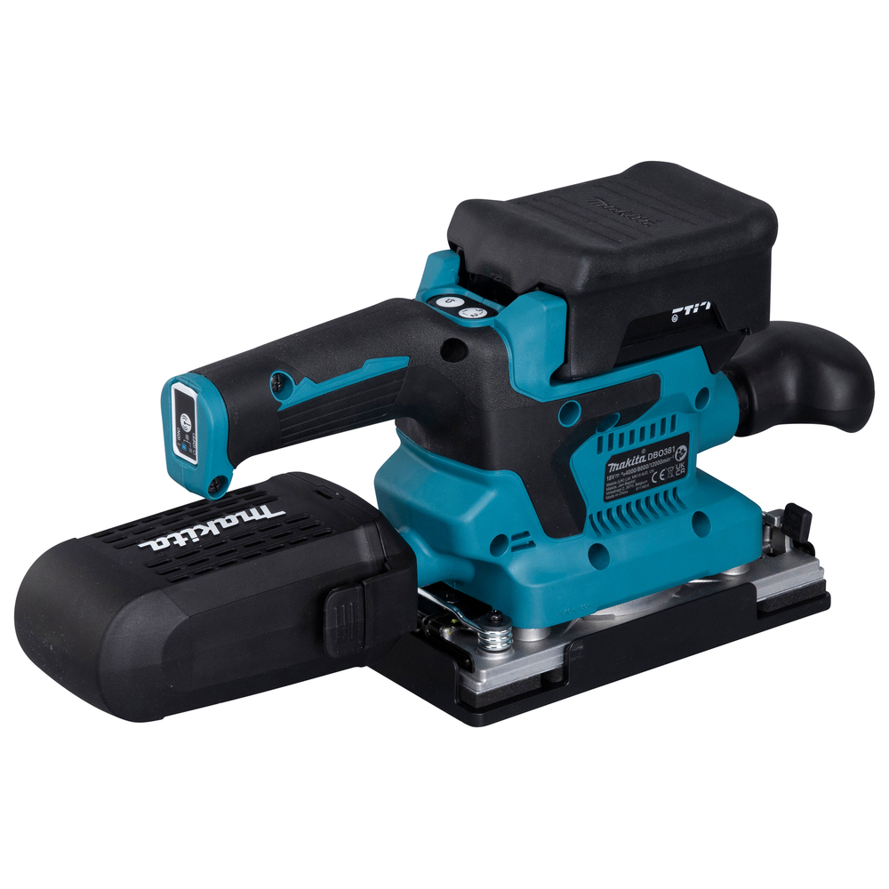 Ponceuse vibrante Makita LXT 18 V Li-ion 5Ah - DBO381RTJU