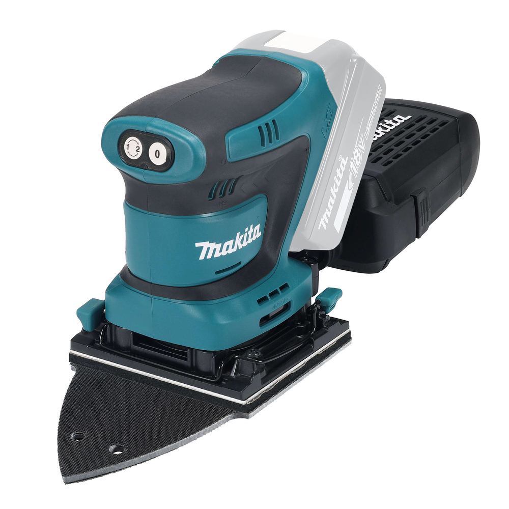 Ponceuse vibrante LXT 18 V Li-Ion 112 x 102 mm Produit seul - MAKITA - DBO480Z