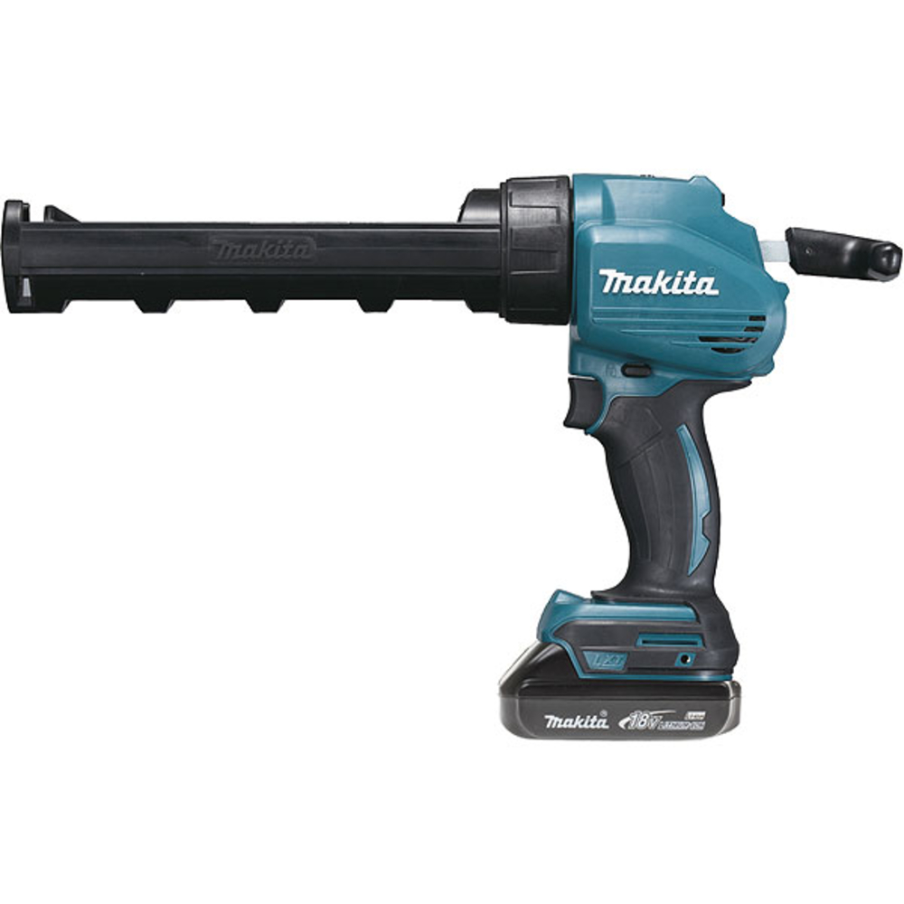 Pistolet à mastic MAKITA 18 V Li-Ion 1,5 Ah 5000 N + 1 batterie - DCG180RY