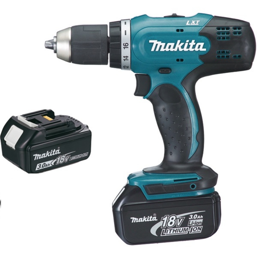 Perceuse visseuse sans fil 18 V 2 batteries 3 Ah 13 mm - MAKITA - DDF453SFE