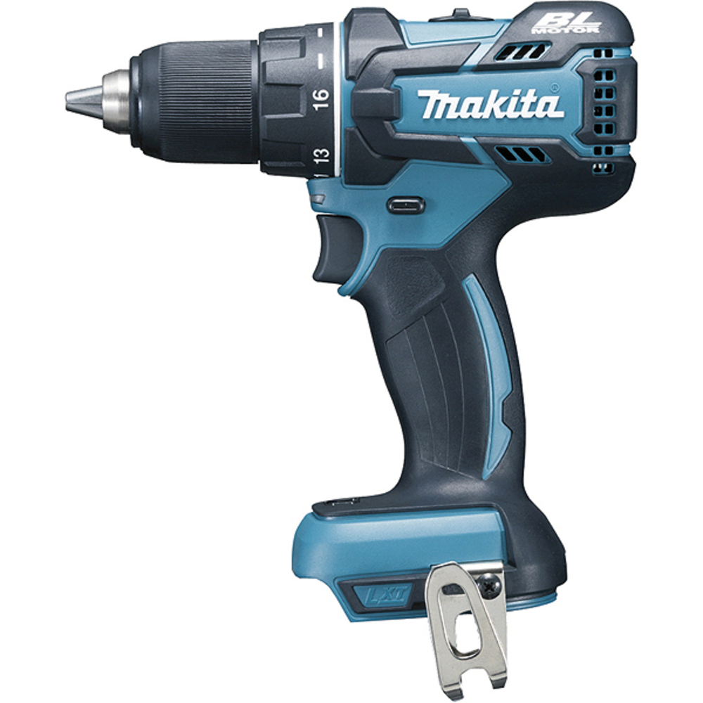PERCEUSE VISSEUSE SANS FIL 18 V 13 MM BOIS METAL PRODUIT SEUL - MAKITA - DDF480Z