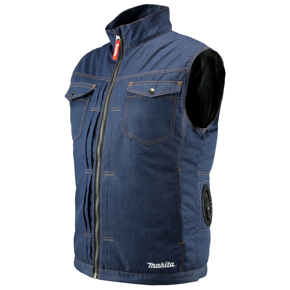 Veste sans manches ventil&eacute; bleu CXT LXT 12 &agrave; 18V Produit seul MAKITA - DFV215A