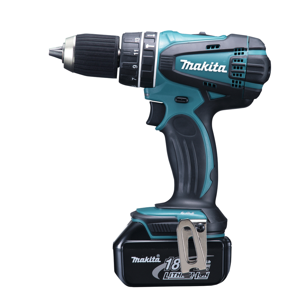 Perceuse visseuse percussion LXT 18V Li-Ion 4Ah D13 mm - MAKITA - DHP456RMJ