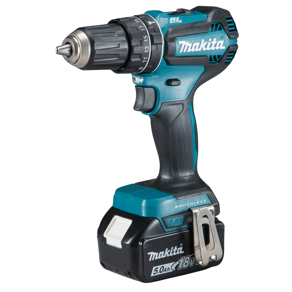 Perceuse visseuse MAKITA LXT 18 V Li-Ion 4 Ah Ø 13 mm 50 Nm - DHP485RMJ