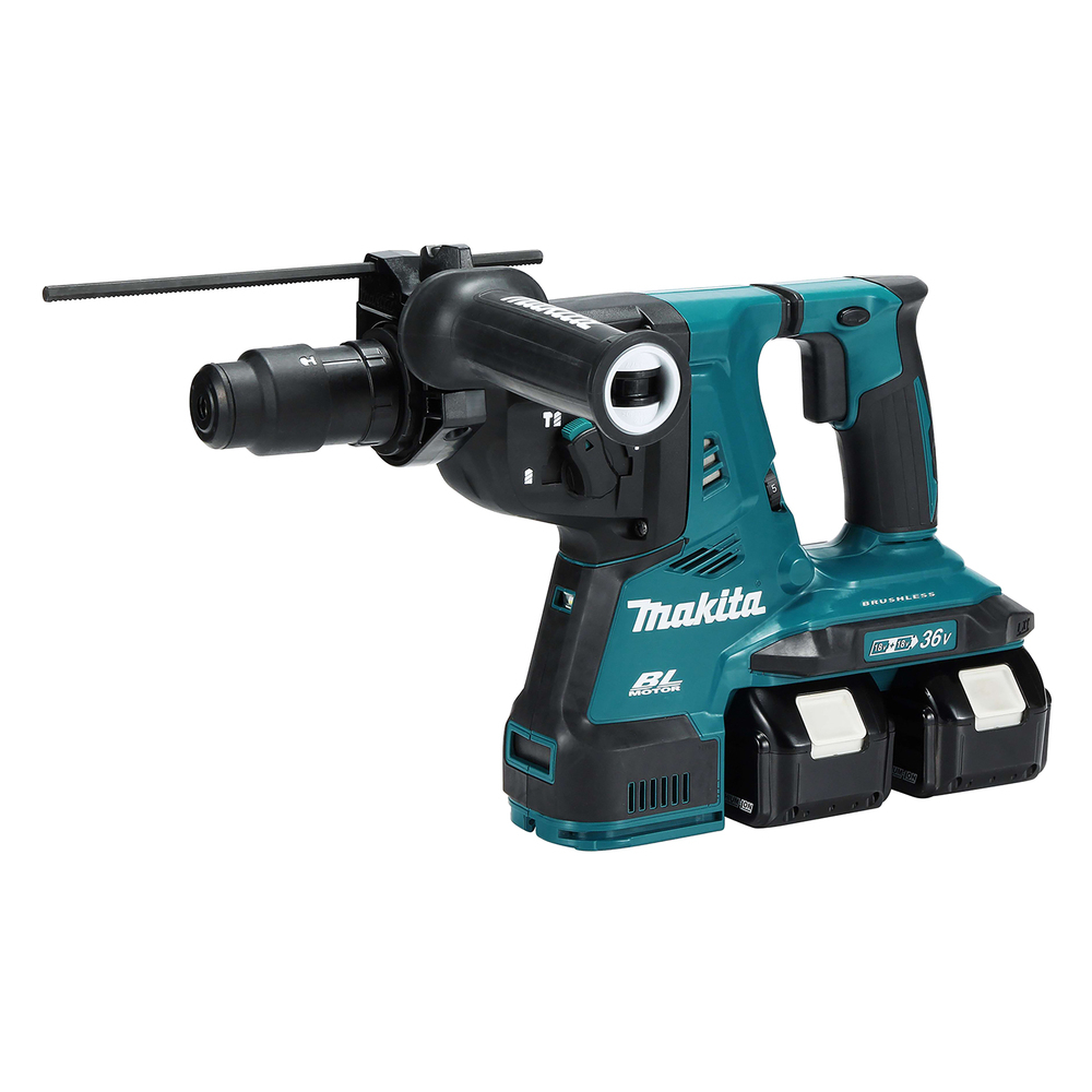 PERFO-BURINEUR SDS PLUS 36 V = 2 X 18 V LI-ION 5 AH 28 MM - MAKITA - DHR281PT2J