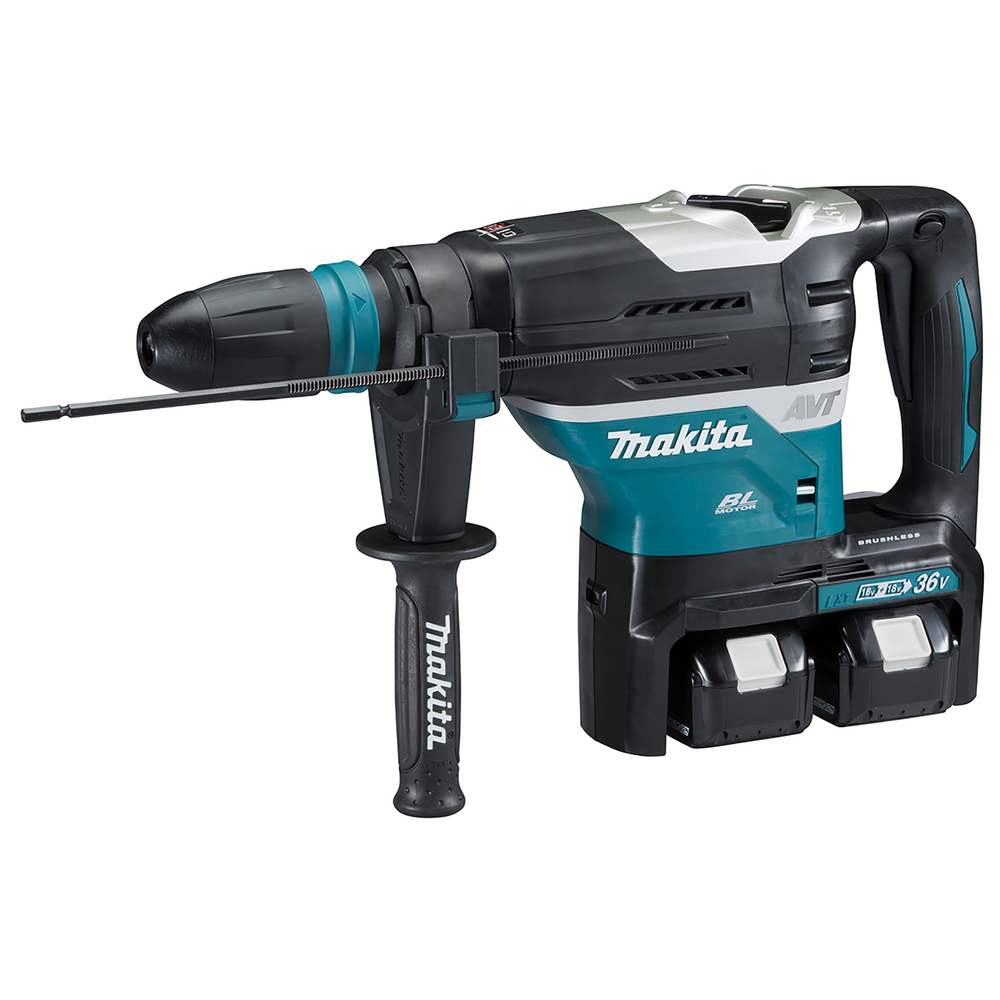Perforateur SDS-Max LXT 36 V => 2 x 18 V Li-Ion 6 Ah 40 mm 8 Joules - MAKITA - DHR400G2UN