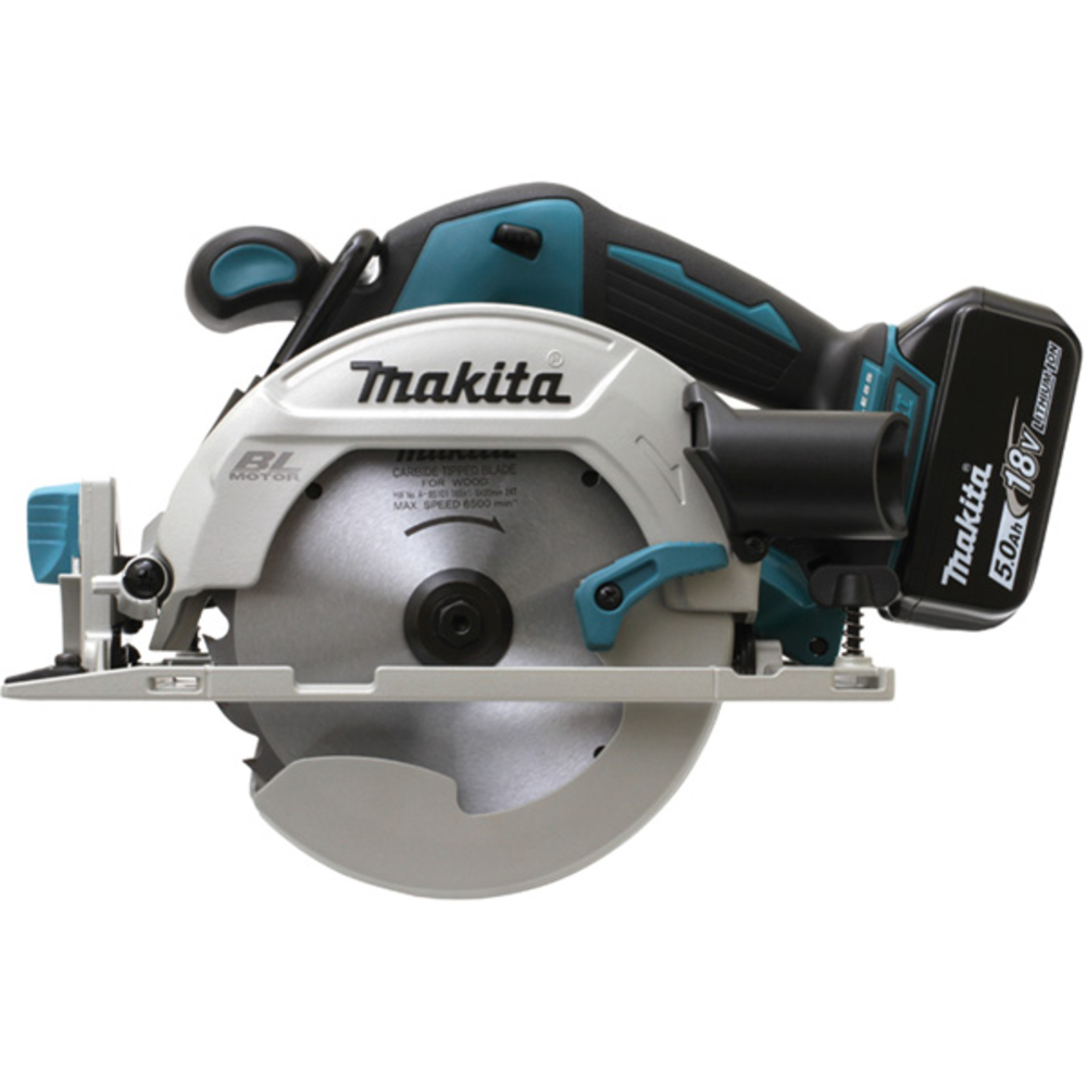 SCIE CIRCULAIRE 18 V LI-ION 5 AH D165 MM - MAKITA - DHS680RTJ