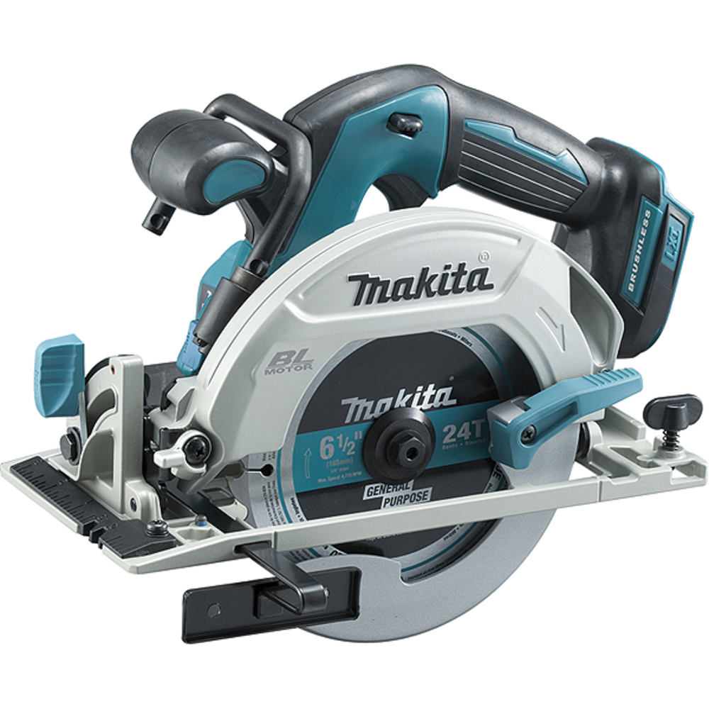 SCIE CIRCULAIRE 18 V LI-ION D165 MM MACHINE SEULE LIVRÉE EN COFFRET MAKPAC - MAKITA - DHS680ZJ